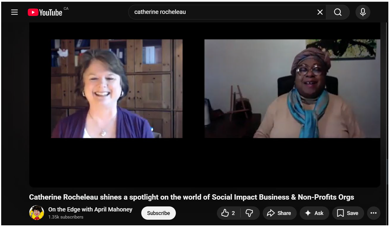 On the Edge with April Mahoney On the Edge with April Mahoney podcast with Catherine Rocheleau
