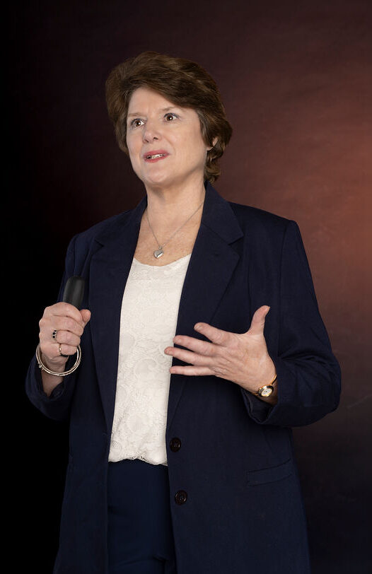 Catherine Rocheleau Speaking on Stage -2